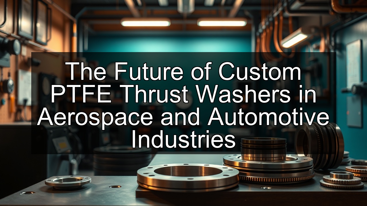 imperial washer thrust polytetrafluoroethylene custom thrust ptfe