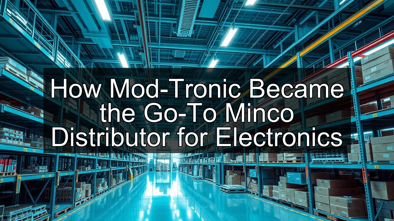 stocking minco distributor rtds Mod-tronic is a Minco distributor manufacturer