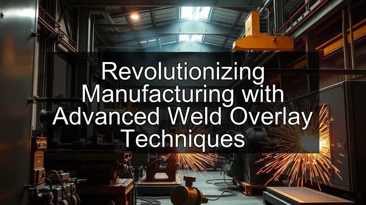 heavy equipment welding manufacturing weld overlay process metal